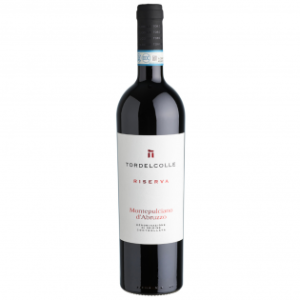 Tordelcolle Riserva 2019 Montepulciano d'Abruzzo DOC wino czerwone wytrawne 13,5%