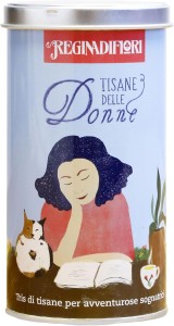 Regina di Fiori Tisana delle Donne owocowo-ziołowa 12 saszetek 36g puszka
